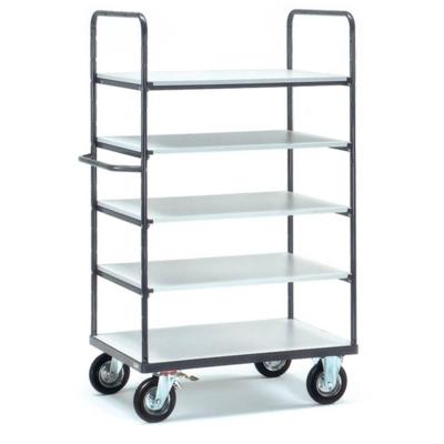 Fetra Hauptartikel 9343 Etagewagen ESD Staal Laadvermogen (max.): 500 kg Grijs Fetra Hauptartikel 9343 Etagewagen ESD Staal Laadvermogen (max.): 500 kg Grijs