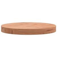 Tafelblad rond Ø40x4 cm massief beukenhout - thumbnail