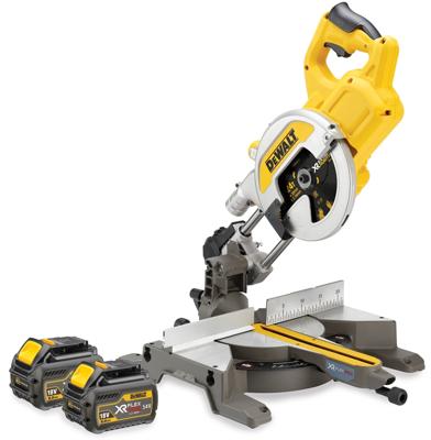 DeWALT DCS777T2 Accu Afkort-/Verstekzaag 216mm 54V XR Flexvolt 6.0Ah DeWALT DCS777T2 Accu Afkort-/Verstekzaag 216mm 54V XR Flexvolt 6.0Ah