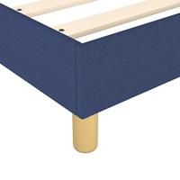 Boxspringframe stof blauw 140x200 cm - thumbnail