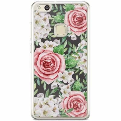 Huawei P10 Lite siliconen hoesje - Rose story