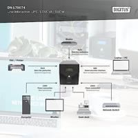 Digitus DN-170063 UPS-systeem 600 VA - thumbnail