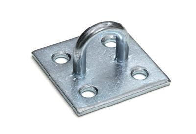 Oog op plaat 40x40 dv muurvz* Oog op plaat 40x40 dv muurvz*