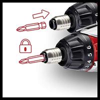 Einhell TE-SD 3,6 Li Kit 4513495 Accu-schroefmachine, Accu-knikschroefmachine 3.6 V 1500 mAh Li-ion Incl. accessoires - thumbnail