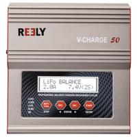 Reely V-Charge 50 Multifunctionele modelbouwlader 12 V, 230 V 7 A Li-ion, LiFePO, Li-poly, NiCd, NiMH, Lood - thumbnail