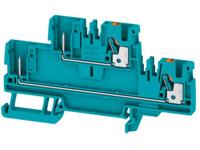 Weidmüller 1548070000 Doorgangsklem 2-etages 5.1 mm Spanveer Blauw 50 stuk(s) - thumbnail
