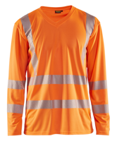 Blåkläder UV-T-Shirt lange mouw High-Vis 33851013 | High-Vis Oranje | Maat 3XL - 7330509523995 - thumbnail
