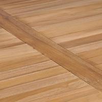Tuintafel 80x80x77 cm massief teakhout - thumbnail