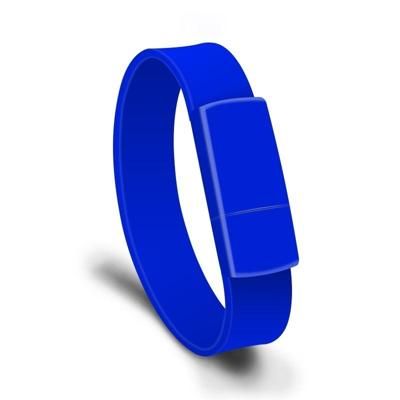MicroDrive 64GB USB 2 0 Fashion Bracelet Armband U schijf (blauw) MicroDrive 64GB USB 2 0 Fashion Bracelet Armband U schijf (blauw)