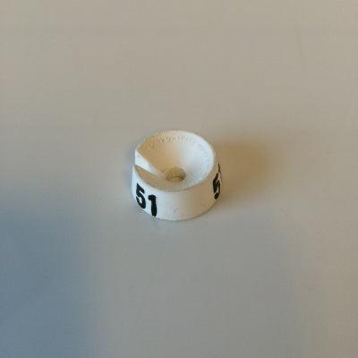 MB wit/zwart 51 voor op kledinghanger