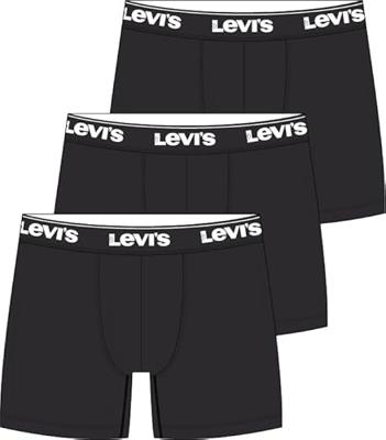 Levi's Boxershorts Repeat Logo 3-pack Zwart-M