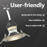 VidaXL Spotje 12 pcs koper 9 x 9 x 2.5 cm metaal - thumbnail