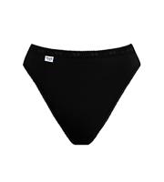 Ondergoed dames Basic Tai slip - Hoog opgesneden dames slip - 48 - Zwart - Onderbroek - Ondergoed - 48 - Onderbroek - Ondergoed - 48 - Onderbroek - thumbnail