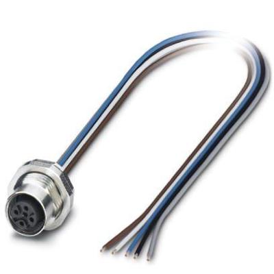 Phoenix Contact 1554717 Sensor/actuator inbouwconnector M12 Aantal polen (sensoren): 5 0.50 m 1 stuk(s)