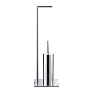 Sealskin Toiletbutler Tube met Toiletrolhouder en Toiletborstel met Houder Vrijstaand Chroom
