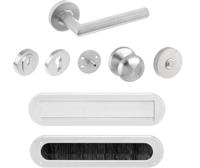 Intersteel VoordeursetVurano rond kerntrekbeveiliging RVS - 0035.405790 - thumbnail