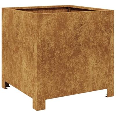 VidaXL Plantenbak 40x40x40 cm weervast staal VidaXL Plantenbak 40x40x40 cm weervast staal