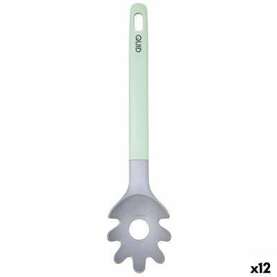 Pastalepel Quid Ozon Groen Plastic 32 cm (12 Stuks)