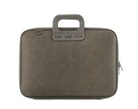 Bombata laptoptas Denim 43 x 33 cm kunstleer bruin - thumbnail