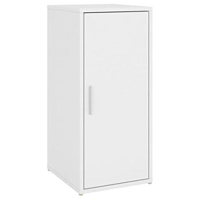 VidaXL Schoenenkast 32x35x70 cm bewerkt hout wit