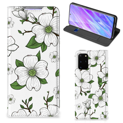 Samsung Galaxy S20 Plus Smart Cover Dogwood Flowers Samsung Galaxy S20 Plus Smart Cover Dogwood Flowers