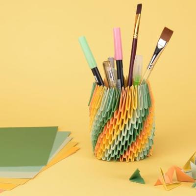 Nellie's Choice • 3d origami shape die pennenhouder 18,7x15,1cm