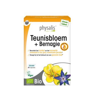 Physalis Teunisbloem + Bernagie 60Capsules