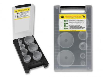 Samedia DBV-Set 8-tlg 20/25/32/38/45/58/65/70 Diamant Tegelboor 380763