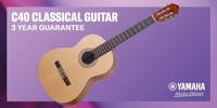 Yamaha C40II klassieke gitaar 4/4 naturel - thumbnail