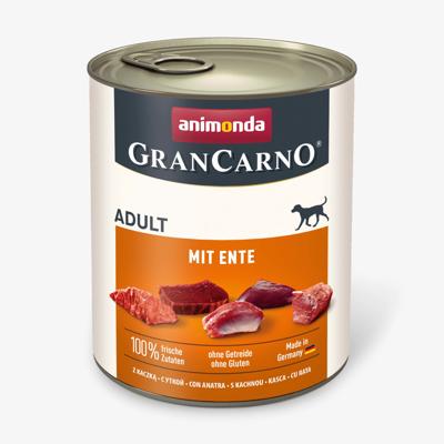ANIMONDA GranCarno Adult with Duck - natvoer voor honden - 800g