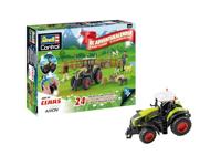 Revell Control Adventskalender RC Claas Axion 960 Traktor Adventskalender RC Class Axion 960 RC-voertuig Leeftijdsklasse Vanaf 6 jaar - thumbnail