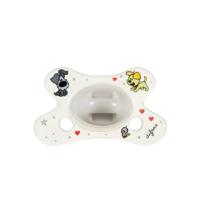 Difrax Woezel & Pip Fopspeen Natural 0-6 Maanden - thumbnail