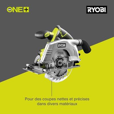 Ryobi R18CS-0 ONE+ Cirkelzaag 165mm - 5133002338 - thumbnail
