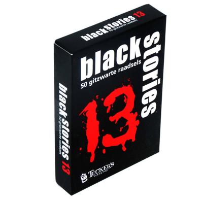 Black Stories 13 - Spel;Spel (8719689883096) Black Stories 13 - Spel;Spel (8719689883096)