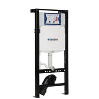 Geberit UP320 inbouwreservoir met QeramiQ frame - frontbediening - dual flush - met isolatiemat 950157 - thumbnail