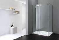 Aqua Royal Douchecabine Vierkant 100X80X200 cm 8 mm Glas Met Anti-Kalk - Douchecabine Zonder Douchebak - thumbnail