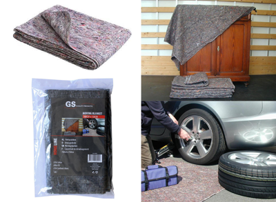 Klusdeken - 150 x 100 cm - verhuisdeken - opslagdeken - opbergdeken - beschermdeken