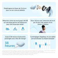 In-ear Bluetooth Hoofdtelefoon Xiaomi Redmi Buds 6 Lite Zwart - thumbnail