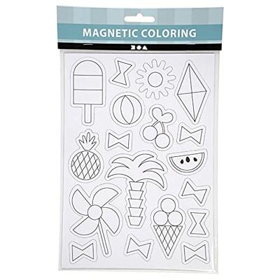 Creativ Company Kleur je eigen magneten - zomer