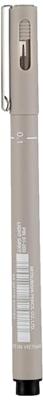 Fineliner Uni-ball Pin 0.1mm lichtgrijs