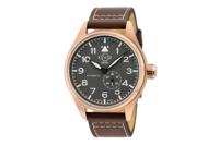 Gevril GV2 Men's Aeuronautica Grey Dial Brown Calfskin Leather Watch 18004 Heren Horloge - thumbnail