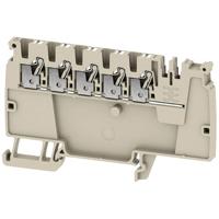 Weidmüller 2683460000 Potentiaalklem Push-In-klem, Steekaansluiting Donkerbeige 50 stuk(s) - thumbnail