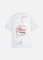 Off The Pitch Fragile World T-Shirt Heren Wit - Maat S - Kleur: Wit | Soccerfanshop - thumbnail