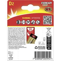 Eveready E304396900 D batterij (mono) 1.5 V 2 stuk(s) - thumbnail