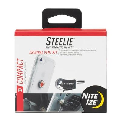 NITE Ize Steelie Vent Mount Kit Telefoonhouder voor in de auto Bevestigingswijze (auto): Ventilatierooster NITE Ize Steelie Vent Mount Kit Telefoonhouder voor in de auto Bevestigingswijze (auto): Ventilatierooster