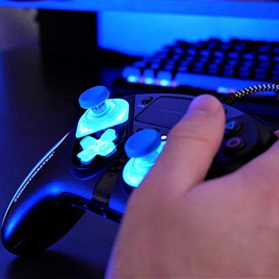 Thrustmaster eSwap X LED Blue Crystal Pack Extra set PC, Xbox One, Xbox One S, Xbox Series X Blauw Thrustmaster eSwap X LED Blue Crystal Pack Extra set PC, Xbox One, Xbox One S, Xbox Series X Blauw