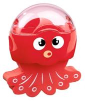 Moses gum en puntenslijper inktvis rood 6 cm - thumbnail