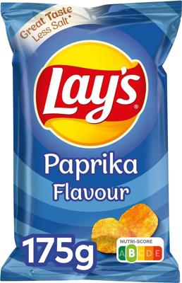Lay&apos;s Chips Paprika, zak van 175 g