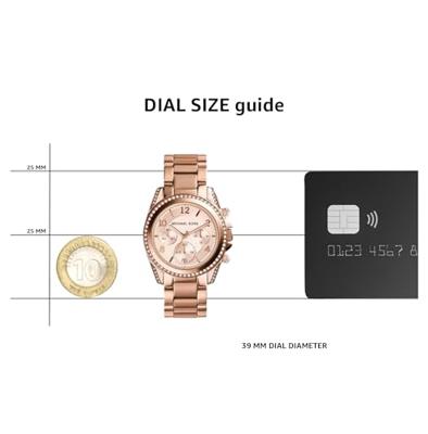Michael Kors MK5263 Dames Horloge 41mm 10 ATM Michael Kors MK5263 Dames Horloge 41mm 10 ATM