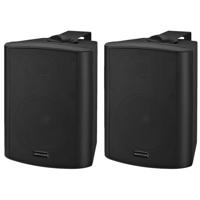 Monacor MKA-50SET/SW Actieve PA-luidsprekerset 20 W 1 paar - thumbnail
